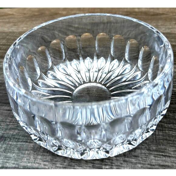 Gorham Althea Collection West Germany Full Lead Crystal 6" Bowl - Picture 1 of 3